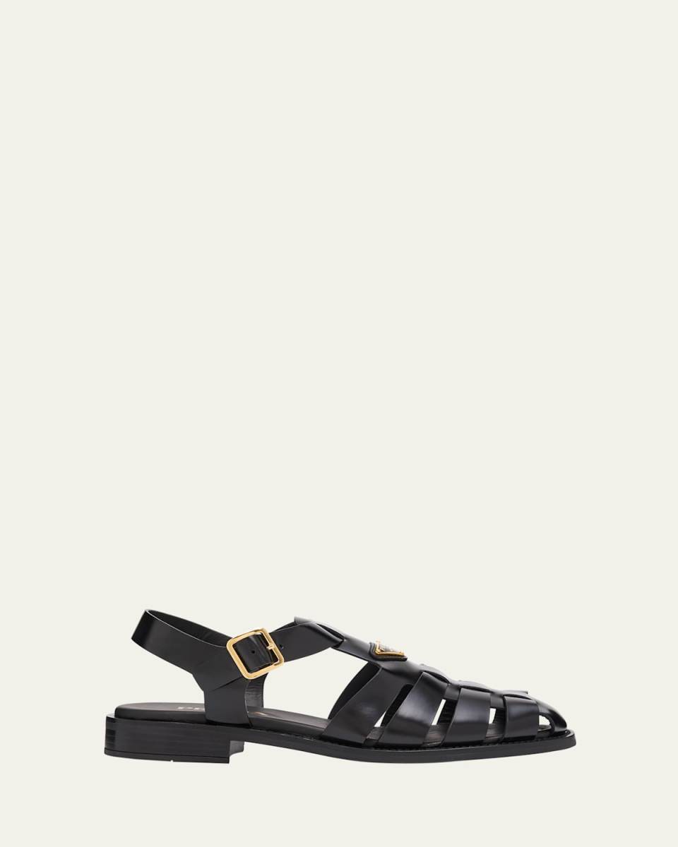 Calf Leather Fisherman Sandals
